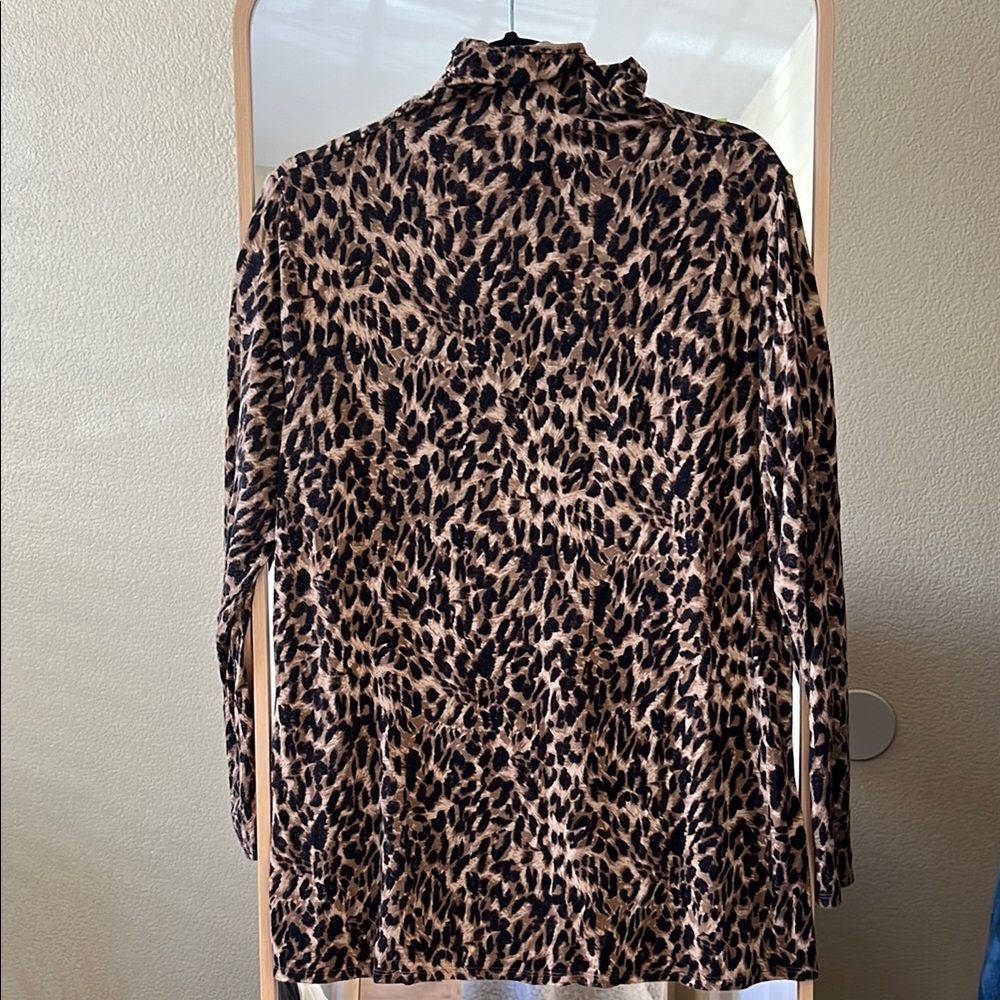 Leopard Print Women's Top